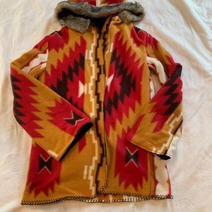 Custom made western tribal jacket
